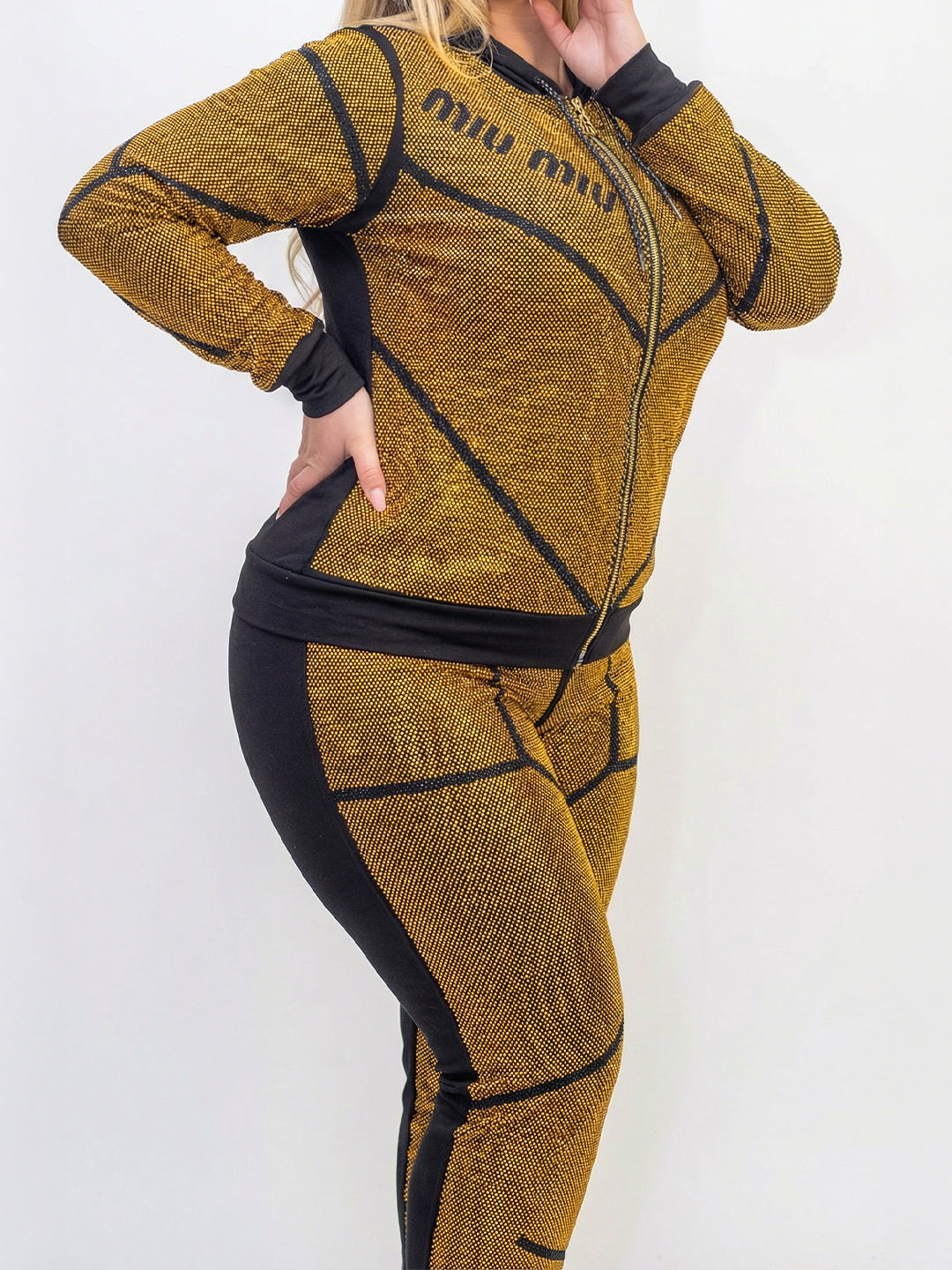 ترنج ميو قطن طبيعي ذهبي\اسود