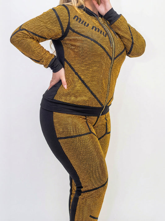 ترنج ميو قطن طبيعي ذهبي\اسود