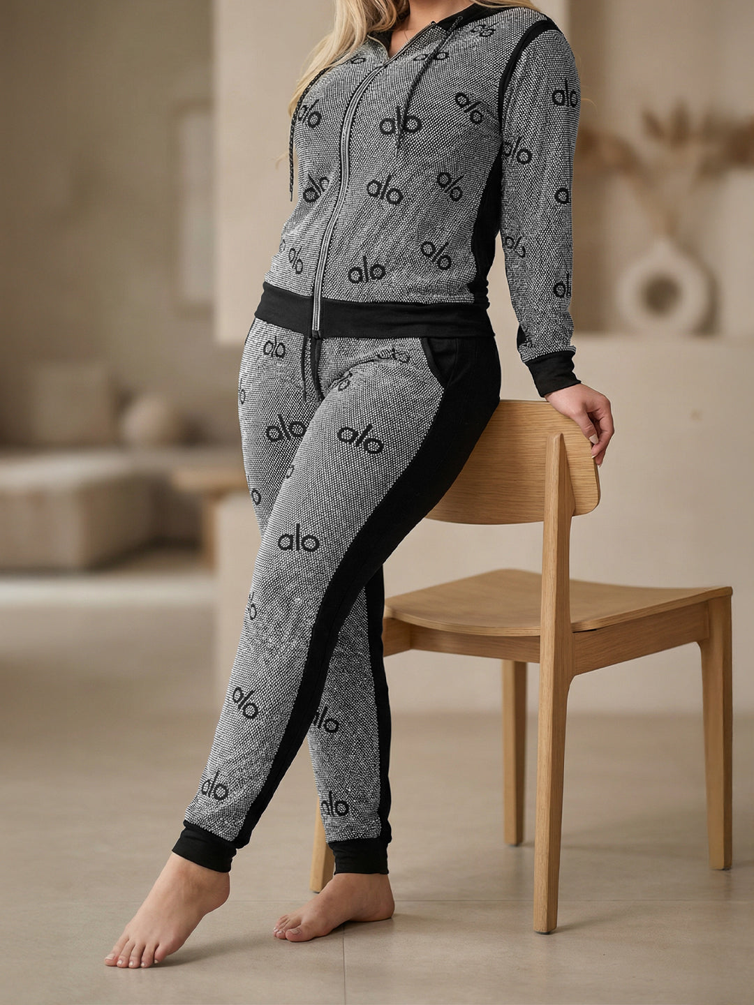 ترنج الو الو قطن طبيعي فضي\اسود