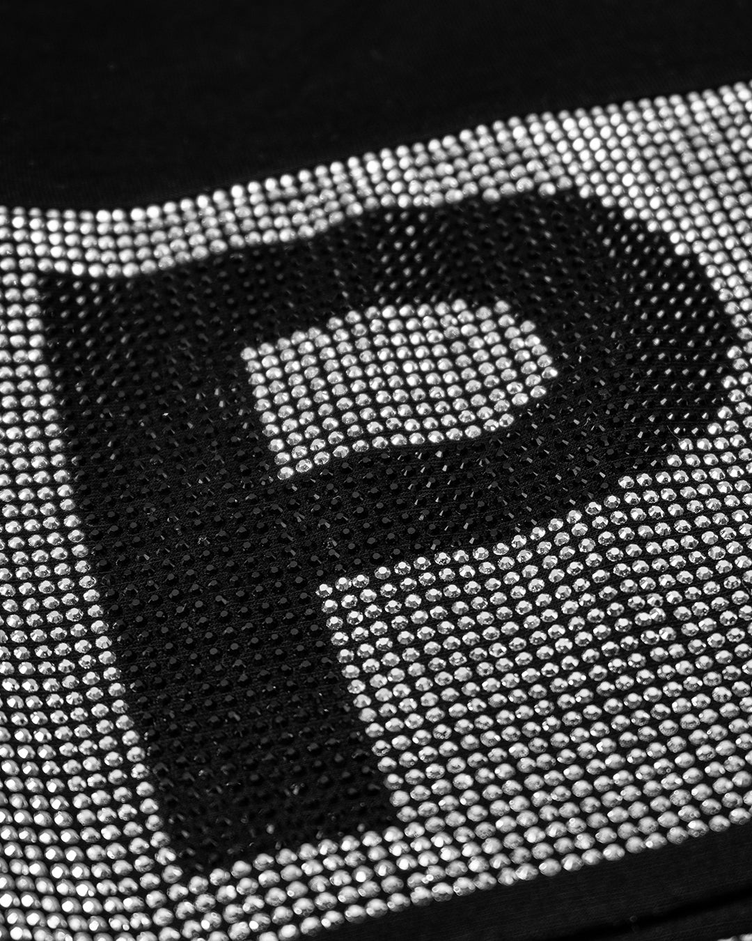 ترينج بلين سلاسل و حزام مرصع - قطن طبيعي - اسود\فضي