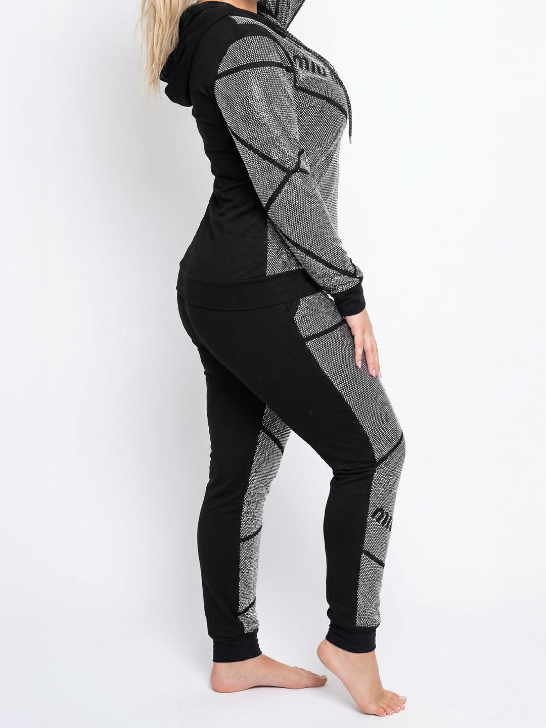 ترنج ميو قطن طبيعي فضي\اسود