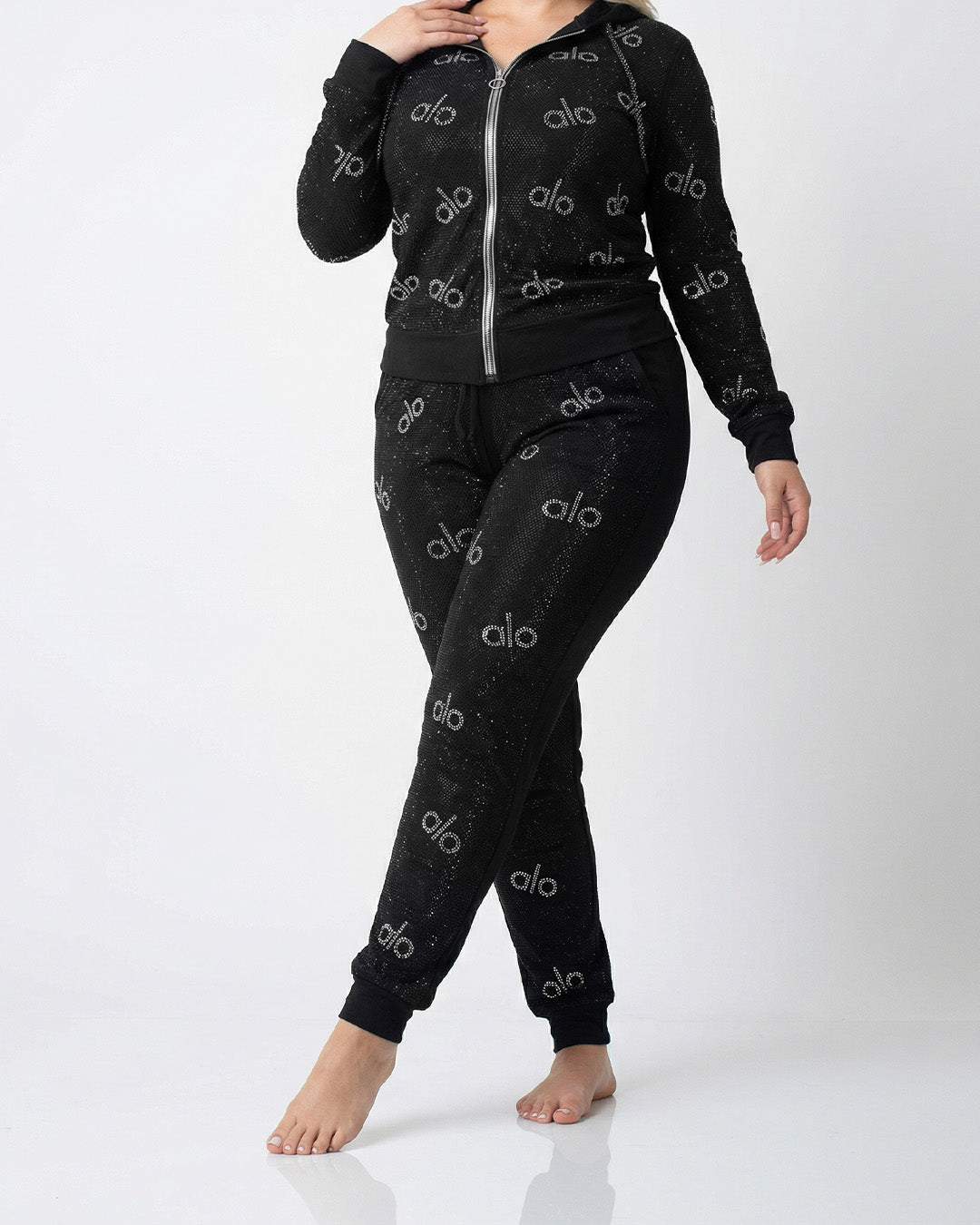 ترنج الو الو قطن طبيعي اسود\فضي