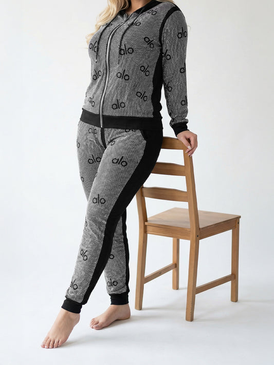 ترنج الو الو قطن طبيعي فضي\اسود