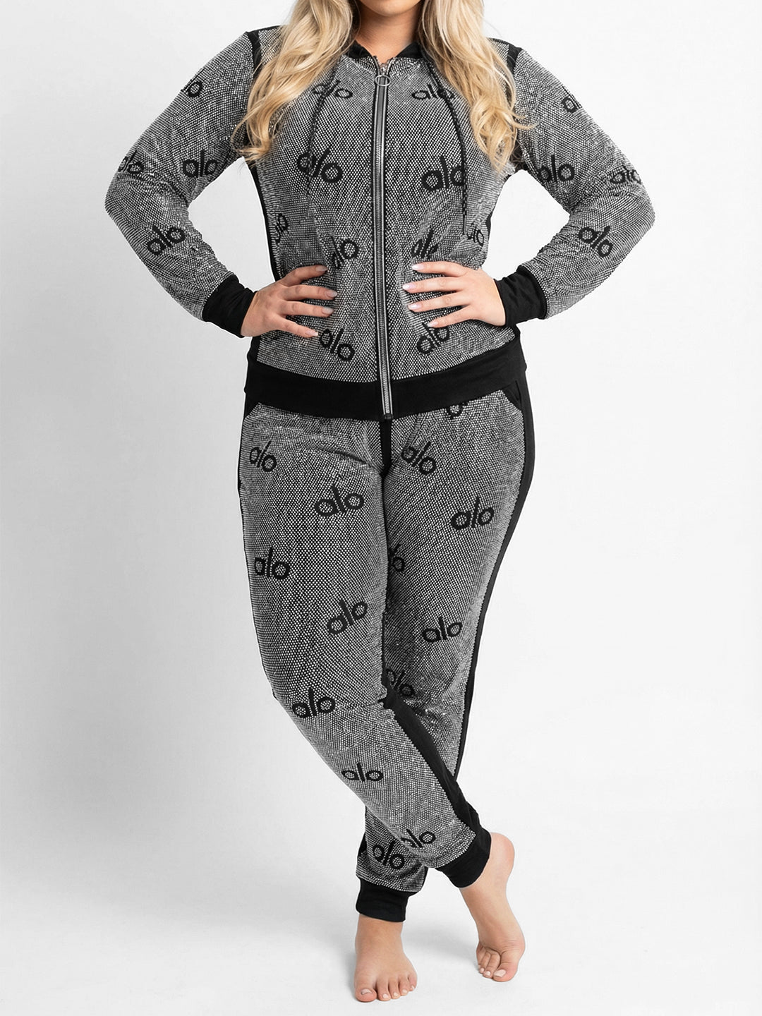 ترنج الو الو قطن طبيعي فضي\اسود