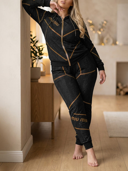 ترنج ميو قطن طبيعي اسود\ذهبي